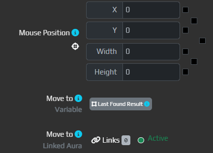 MouseMove Abs - Move to someting section