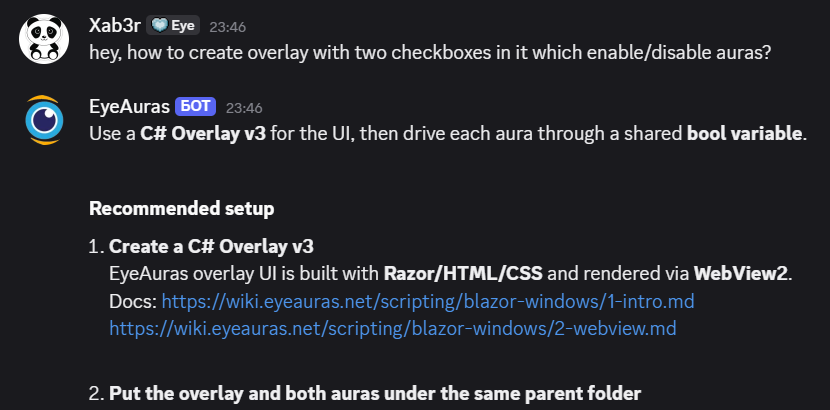 EyeAuras Bot DM