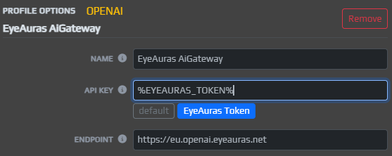 EyeAuras Gateway