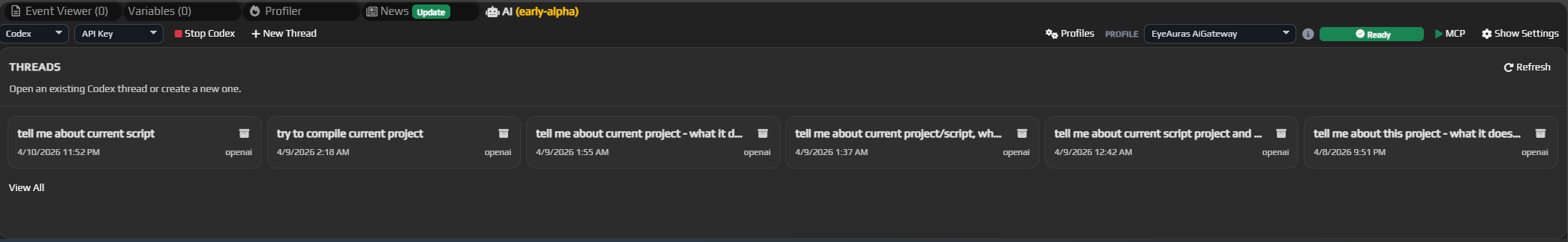 Codex Threads