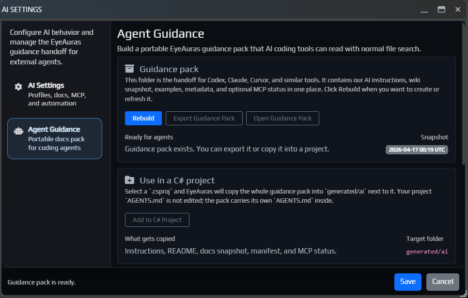 Agent Guidance